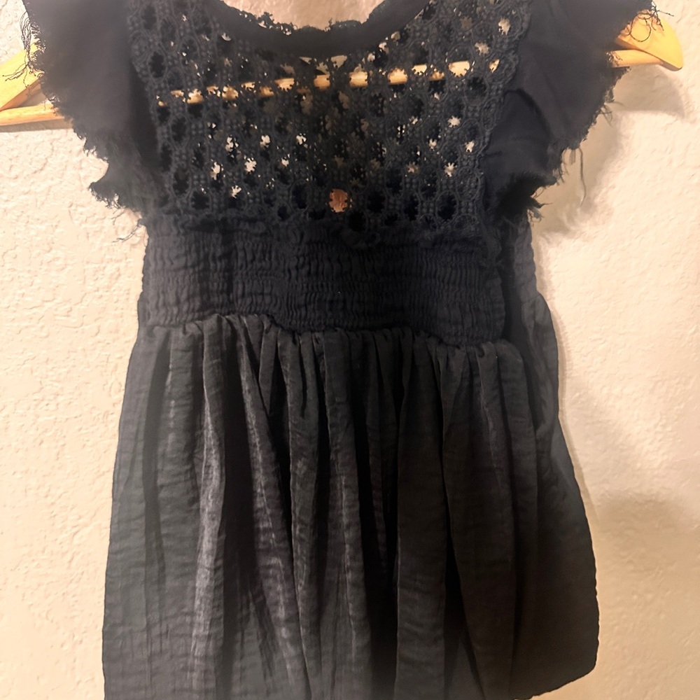 Free People Black Top
